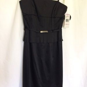 NWT - NINE WEST Little Black Slip Dress Size 6